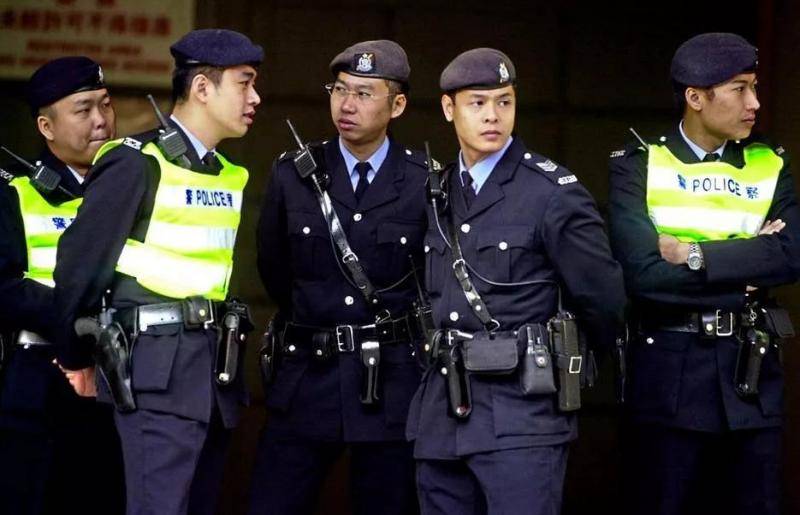 资料图：香港警察。