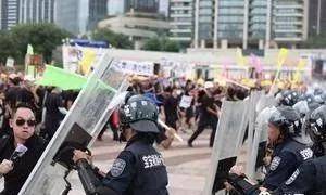 上万深圳公安集结进香港平乱？有可能吗
