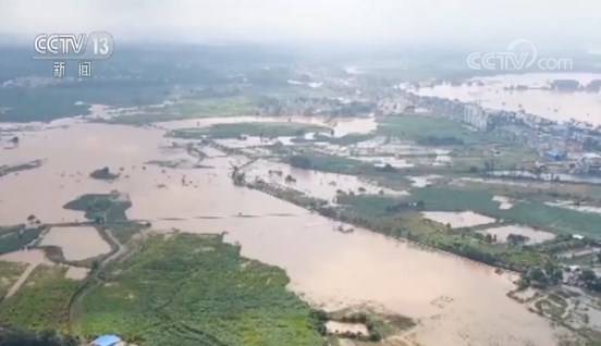 广西 水位超警 多地不同程度被淹