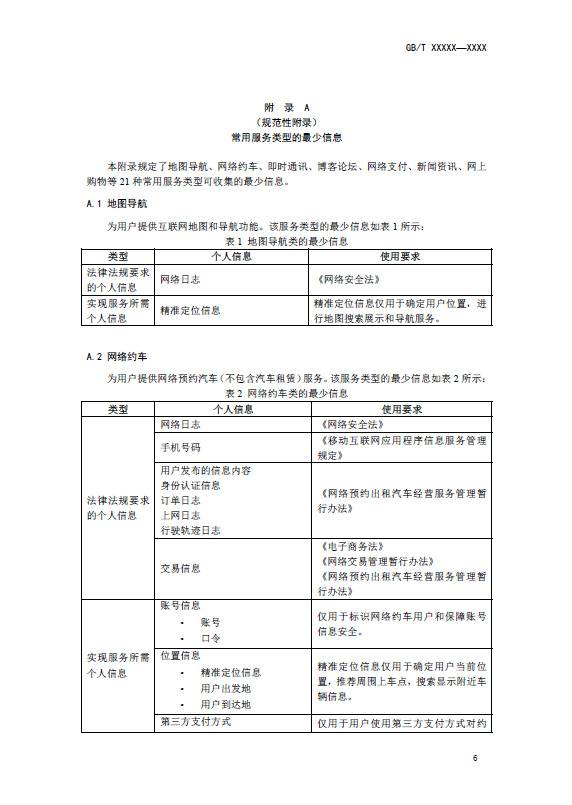 App收集个人信息基本规范面向社会公开征求意见