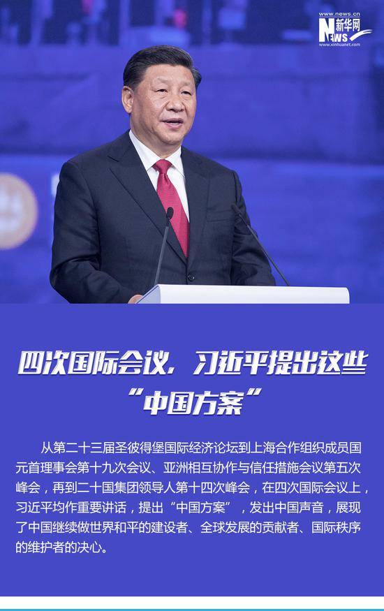 四次国际会议习近平提出这些“中国方案”