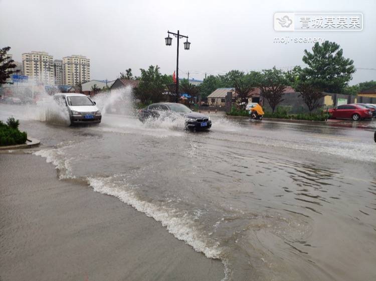 超强台风“利奇马”登陆山东多地强风暴雨组图