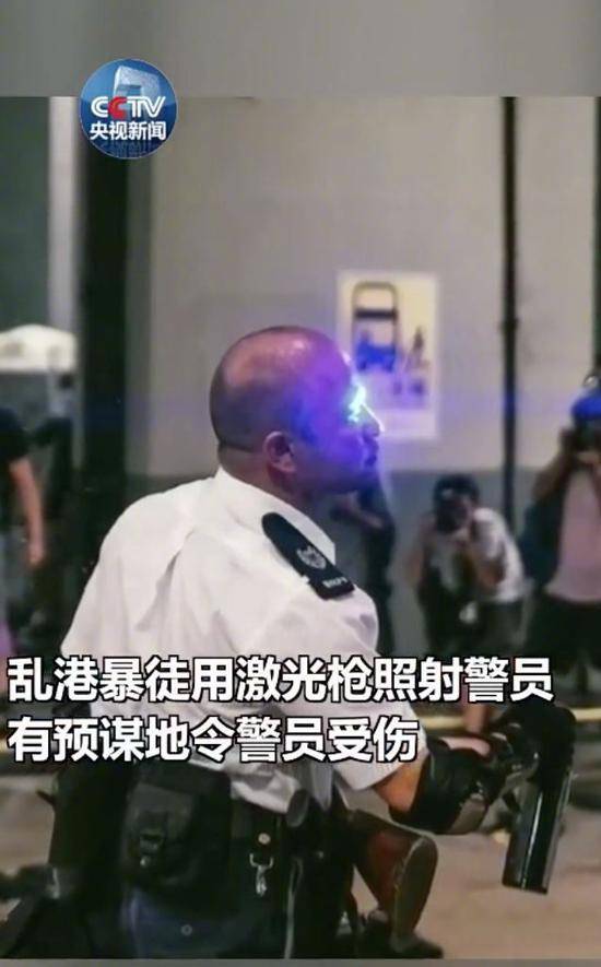 央视:抵制暴力不能单靠香港警方孤军奋战