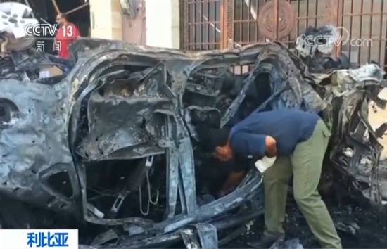 利比亚班加西发生汽车炸弹袭击 造成至少两死多伤