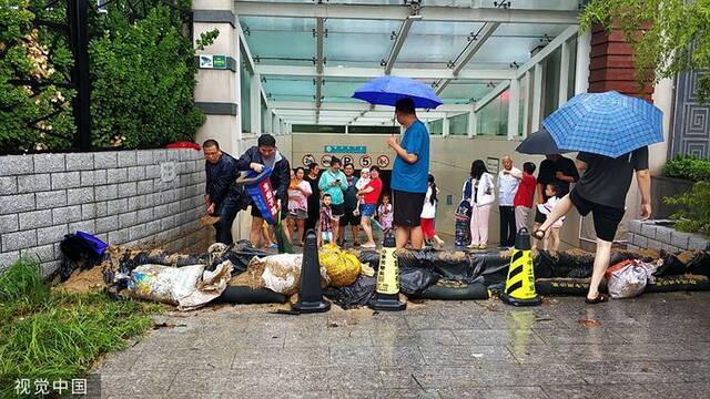 今日台风“利奇马”将登陆山东多地出已现暴雨积水