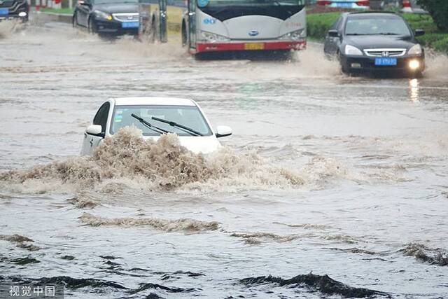 今日台风“利奇马”将登陆山东多地出已现暴雨积水