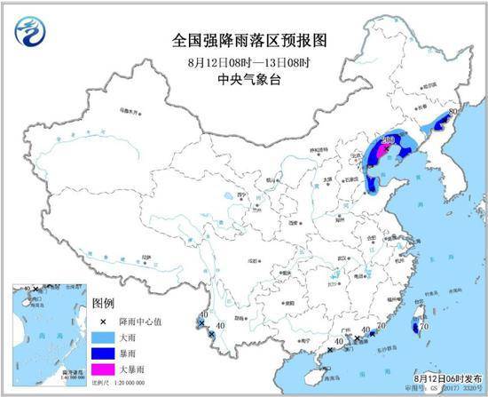 中央气象台发暴雨蓝色预警 山东北部等有大到暴雨