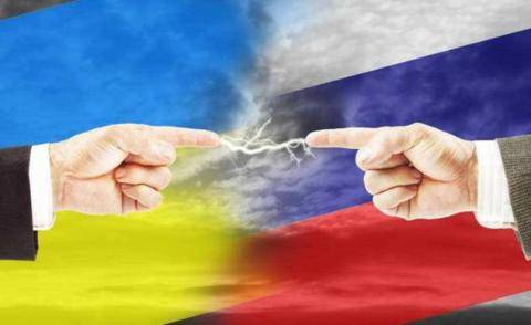 乌克兰与俄罗斯（图源：环球时报）