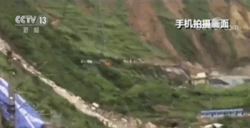 四川凉山州成昆铁路高位岩体崩塌 已展开救援