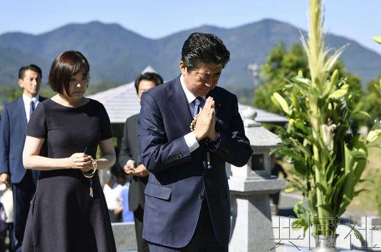 日本战败74周年 安倍今向靖国神社供奉“玉串料”