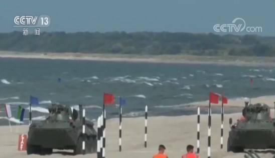 “国际军事比赛-2019”·中国队获“海上登陆”接力赛第二名
