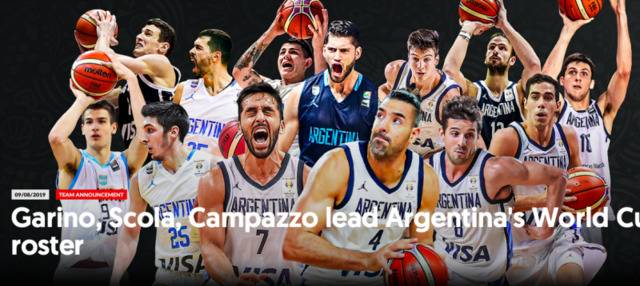 篮球世界杯球队巡礼：赛程利好阿根廷进8强