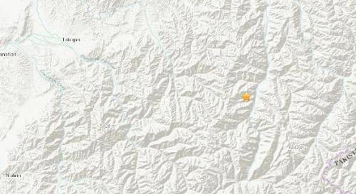 阿富汗东北部发生5.2级地震 震源深度210.3公里