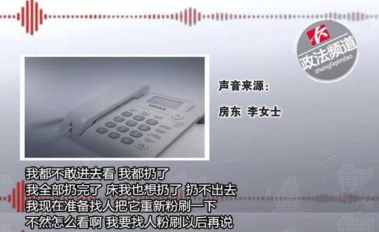 年轻女租客突然失联 房东推开门被眼前一幕吓坏