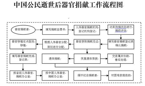 图/中国人体器官捐献管理中心官网截图