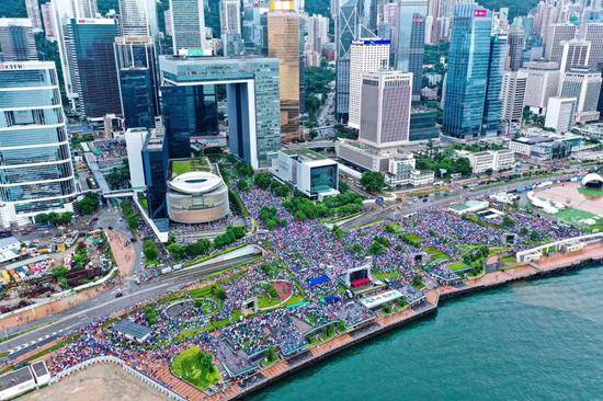 媒体：近50万香港市民站出来 这才是香港主流民意