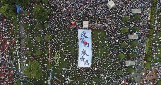 媒体：近50万香港市民站出来 这才是香港主流民意