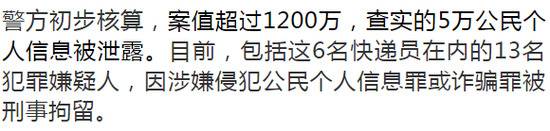 先偷数据后发货：“99元货到付款”快递牵出千万大案