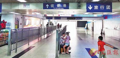 香港暴乱致内地旅游团绝迹 口岸几分钟难见客人