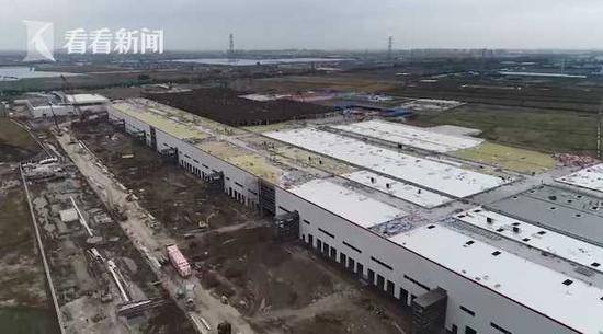 特斯拉：上海超级工厂的基建工程已经接近尾声