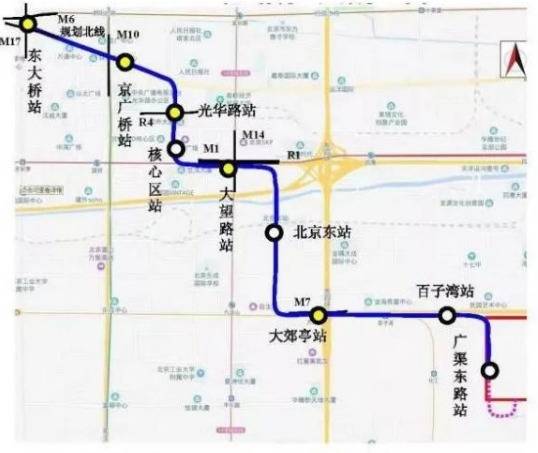 北京轨道交通28号线年底开工 规划延长至东直门