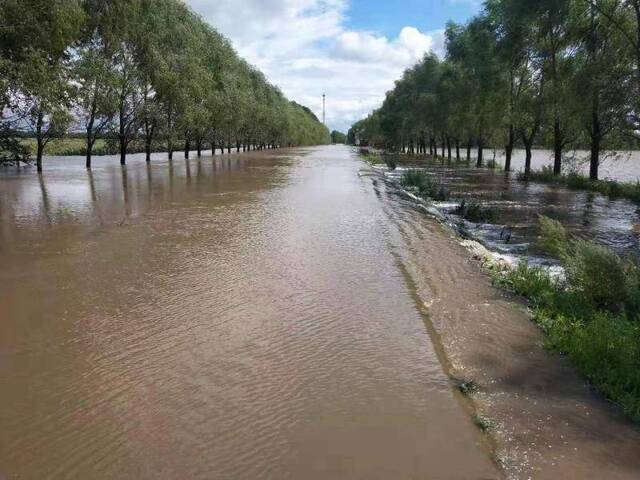 黑龙江宝清县遇洪涝灾害，七星河乡六成农田面临绝收