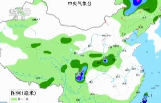 中央气象台 四川盆地和北方地区降雨持续