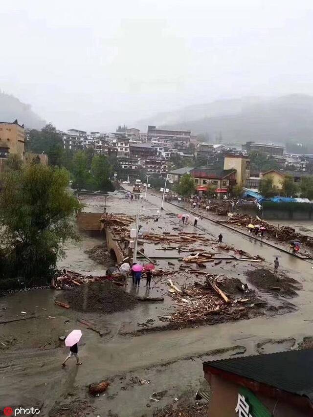 四川阿坝州暴雨灾害已致8人死亡23人失联