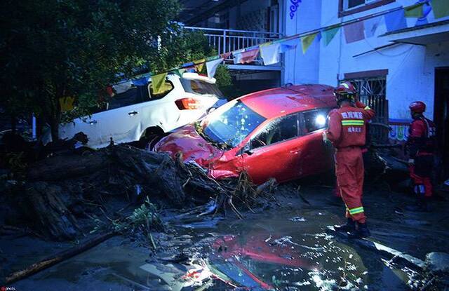 四川阿坝州暴雨灾害已致8人死亡23人失联