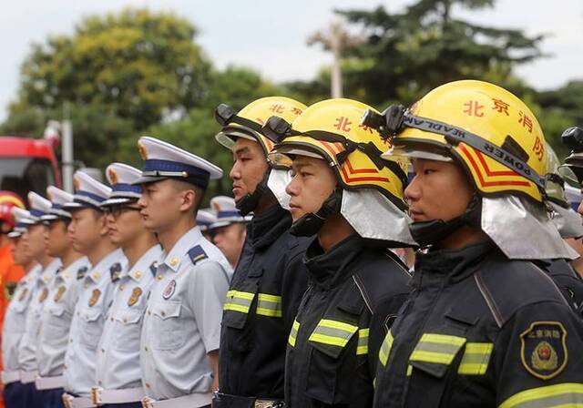 国家博物馆消防站今日成立配备25名消防员