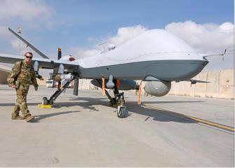 MQ-9“死神”无人机图源：路透社