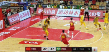 最后一场憾负巴西队，中国男篮热身赛9胜8负收官
