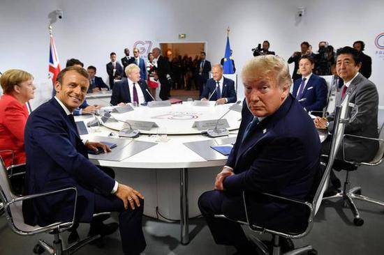 G7峰会现场（路透社）