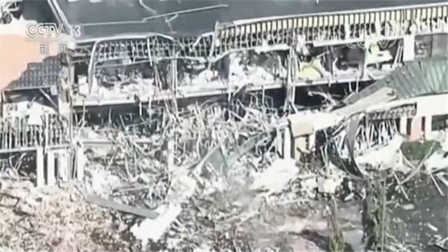 惊险！美一商场燃气泄漏发生爆炸 建筑物坍塌 无人员伤亡