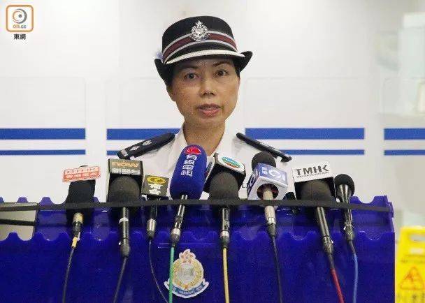 香港警队公共关系科高级警司余铠均。（图源：东网）