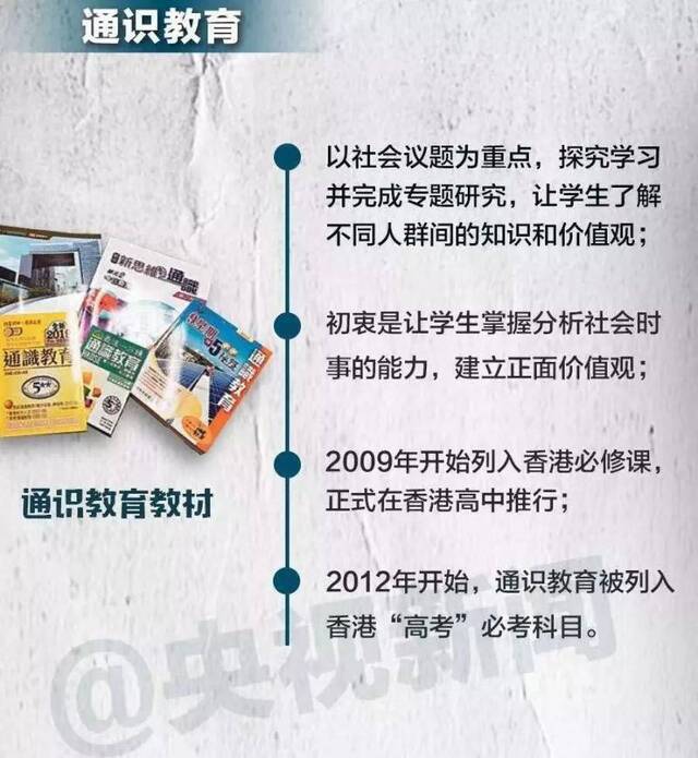 央视热评：是谁向香港12岁孩子灌输偏见和戾气？