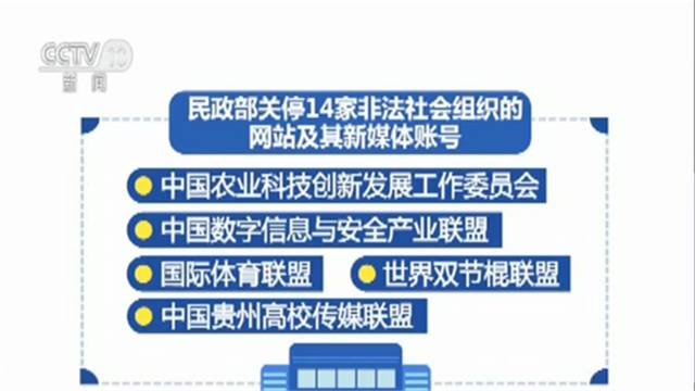 民政部：依法关停14家非法社会组织网站