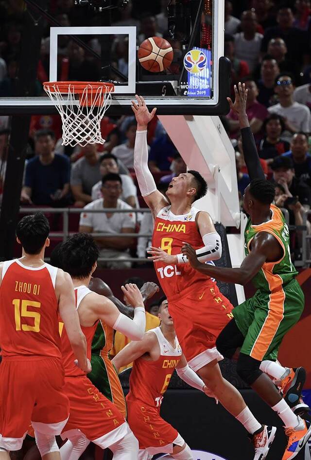 男篮世界杯中国队取得开门红组图