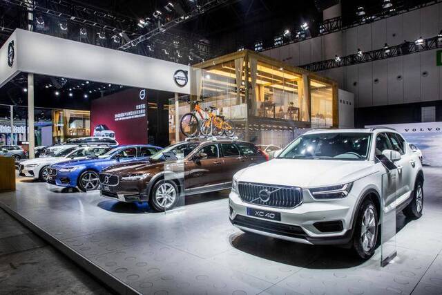 新款沃尔沃XC90与全新V60一同亮相成都车展