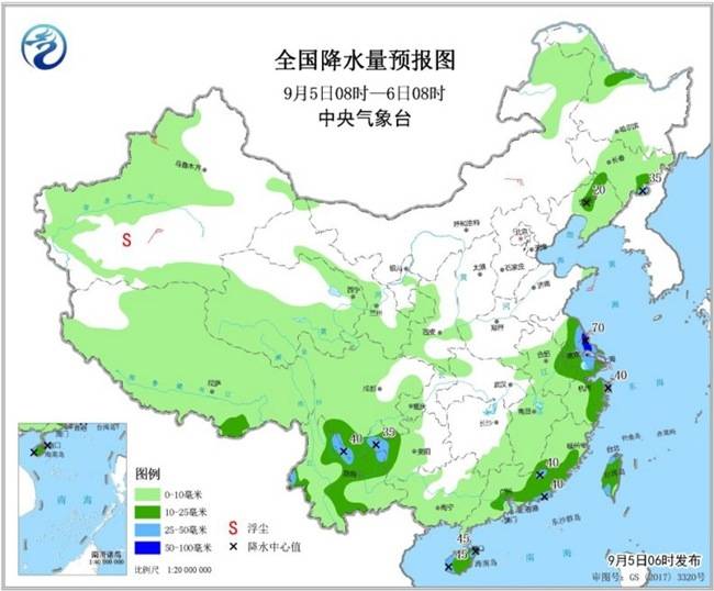 华东东北台风雨将至 “秋老虎”南北出击