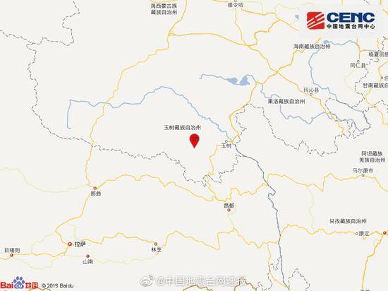 青海玉树州杂多县发生3.3级地震 震源深度8千米