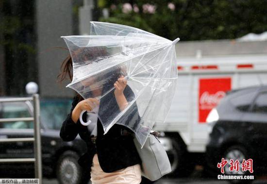 台风“法茜”过境日本气象厅提醒注意防灾