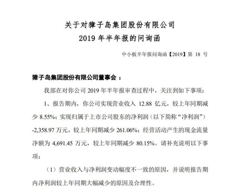 半年亏损2359万元扇贝跑路的獐子岛 又被盯上了