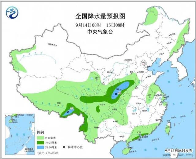 四川盆地雨势增强 北方寒凉南方高温升级