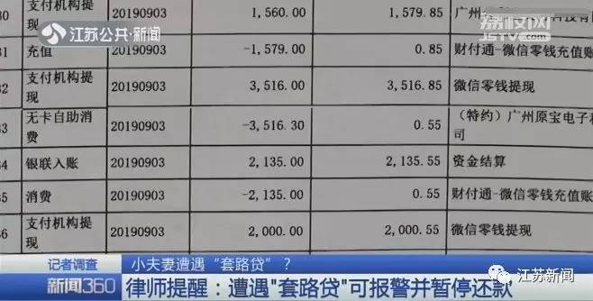 女子遭遇套路贷:借2500元到手1950 一月后要还8万