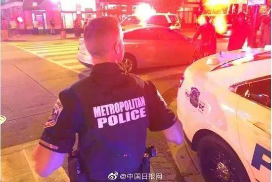 华盛顿发生枪击案6人中枪 事发地距白宫不远(图)