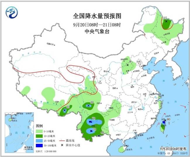 冷空气贯穿南北局地降温超10℃ 华西秋雨将“下线”