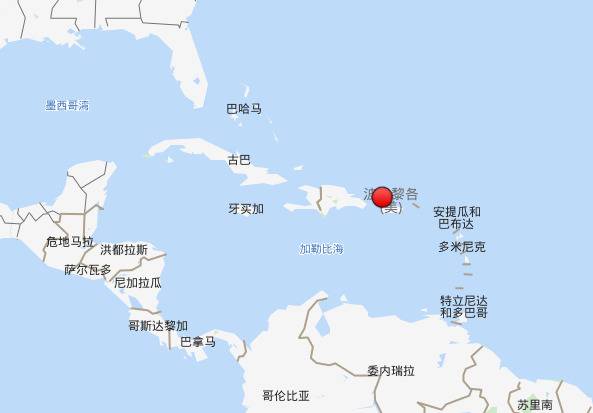 波多黎各发生6.0级地震 暂无人员伤亡报告