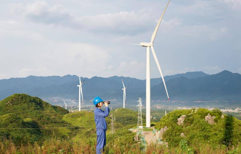 苹果公司在中国投资的3座风电场正式投入运营