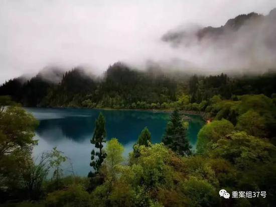 ▲雨后的九寨沟景区。图/九寨沟风景名胜区管理局官方微信